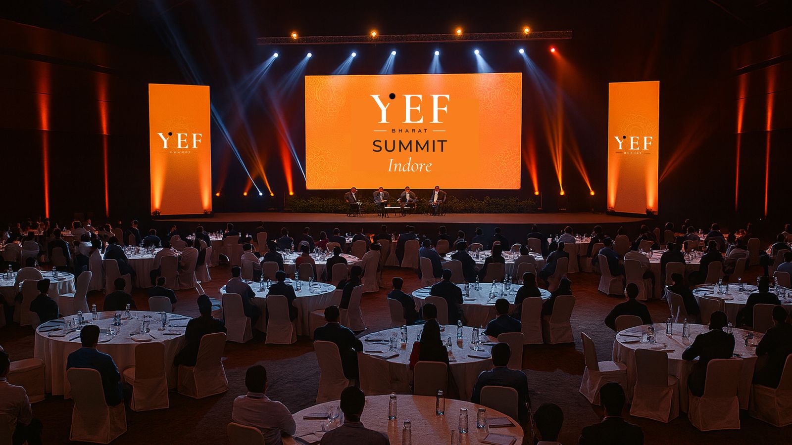 YEF Summit 2025 stage, Indore